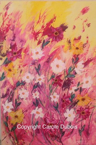 Champs de fleurs - Field of flowers